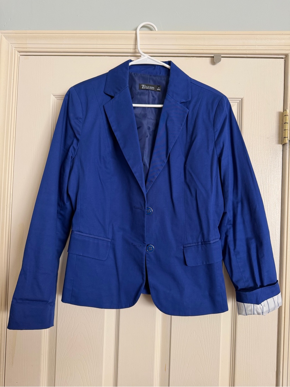 NYC Royal Blue Two-Button Blazer